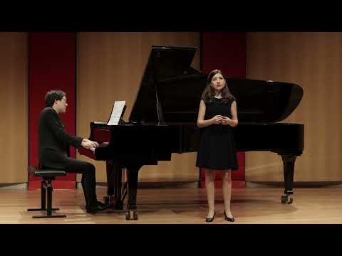 J.Brahms: Lerchengesang / Sop. Maria Portela Larisch, Pf. Jeongro Park