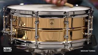 Video thumbnail for Ludwig 14x5 Bronze Phonic Snare Drum with Tube Lugs (LB550T) by Memphis Drum Shop