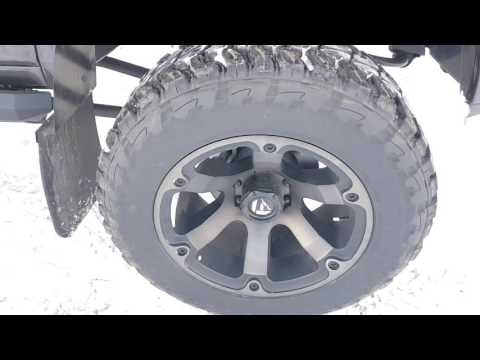 Ram 2500 lifted custom Cummins Canmore Chrysler Long Arm Bds 6 inch lift walk-around stock 16-95123