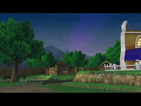 1 Hour of Tranquil RPG Ambience | Dragon Quest VIII Day/Night Nature Sounds 🌿🌌