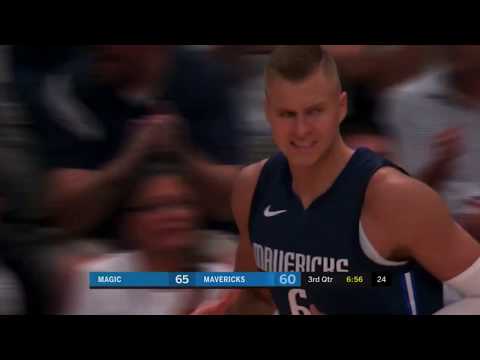 Kristaps Porzingis vs. Magic: 10 pts, 8 reb, 1 ast 2019/2020 Regular season [06.11.19.]