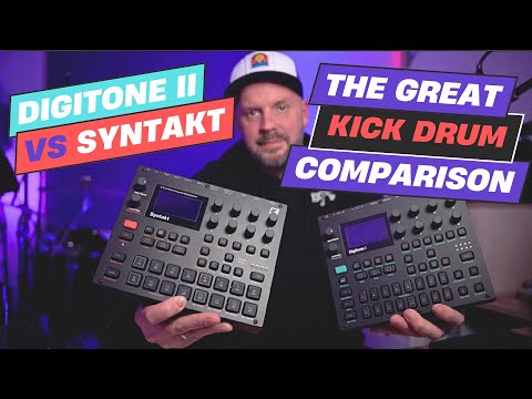 Kick Drum Comparison: Digitone II vs Syntakt - ALL The Bass Drum Machines