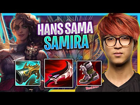HANS SAMA IS SO CLEAN WITH SAMIRA! | G2 Hans Sama Plays Samira ADC vs Seraphine!  Season 2023