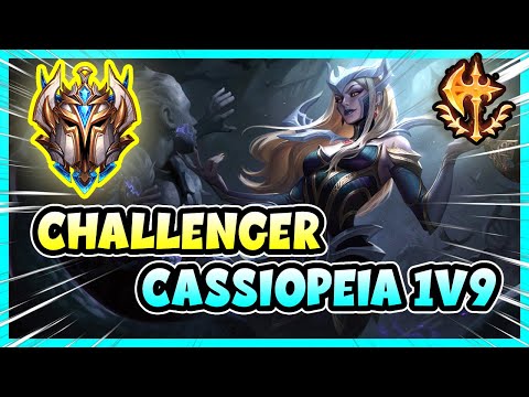 How a Challenger Cassiopeia 1v9 Carries in CHALLENGER ELO