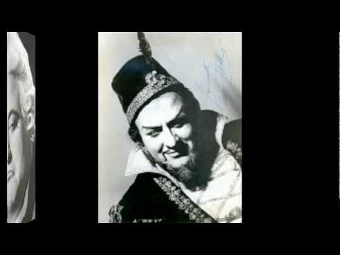 Giuseppe Taddei sings "Se vuol balare" from Figaro