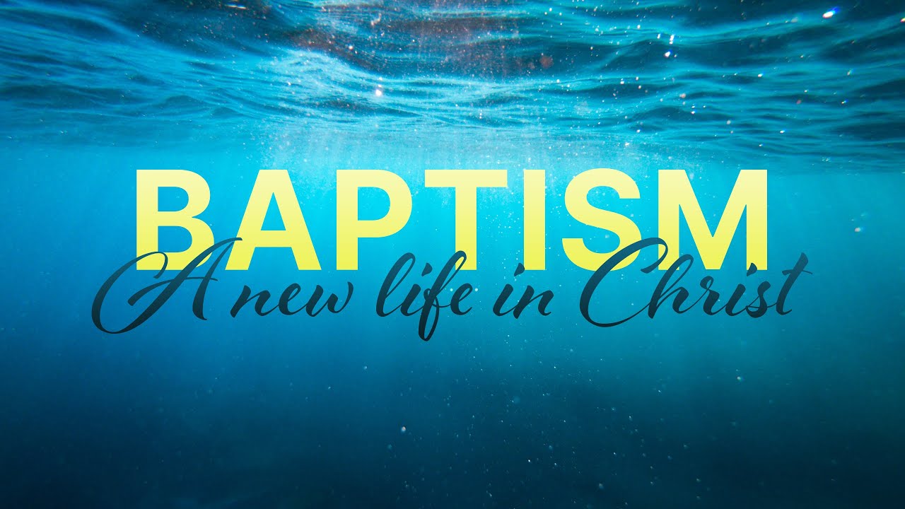 Baptism Service - Ps Irwin