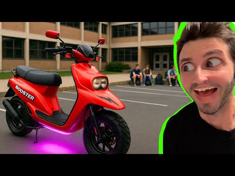 Me at 14 with my mother who finally gave me a scooter