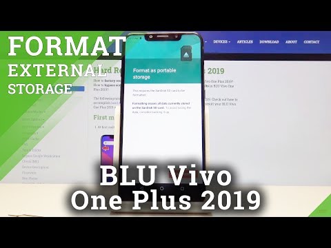 How to Format SD in BLU Vivo One Plus 2019 – Restore Memory Card