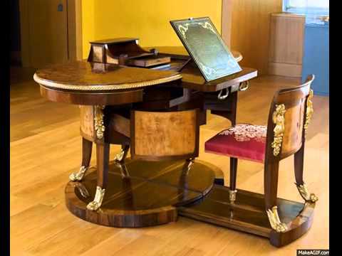 Best Italian Mechanical Desk in The World by Giovanni Socci in Louvre
