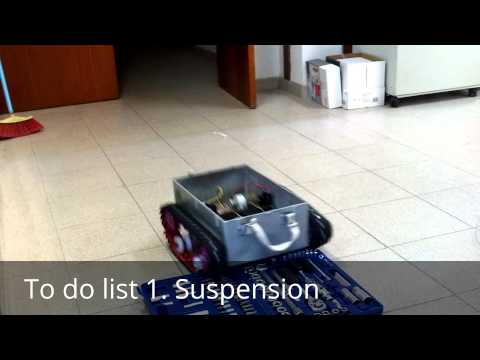 Benito tracked robot V 0.2 First Test