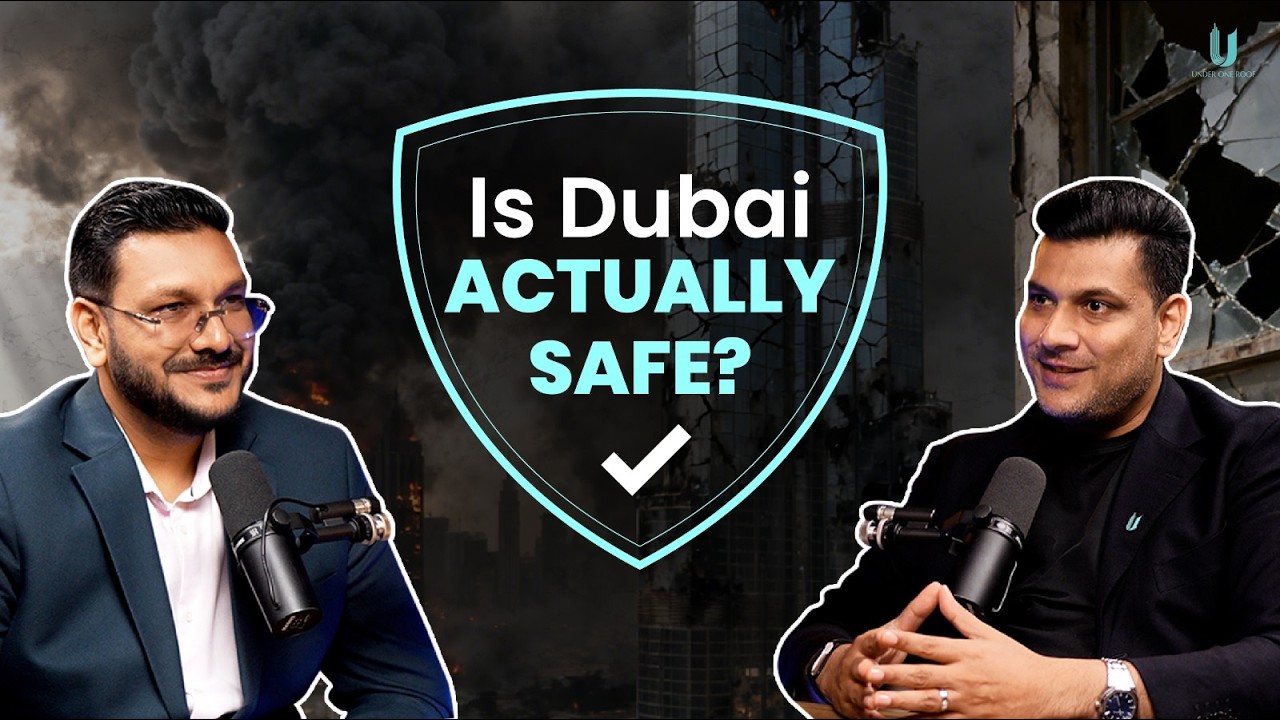 Is Dubai really SAFE? Dubai real estate has CRASHED due to war? | Sunnyy & Ashirwad