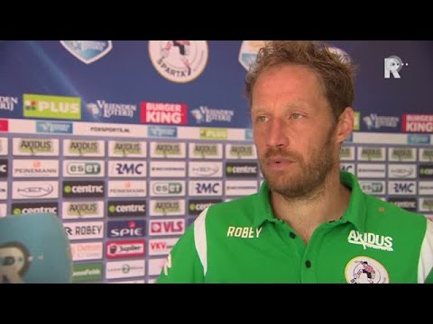 Michel Breuer na afloop van Sparta - NAC Breda