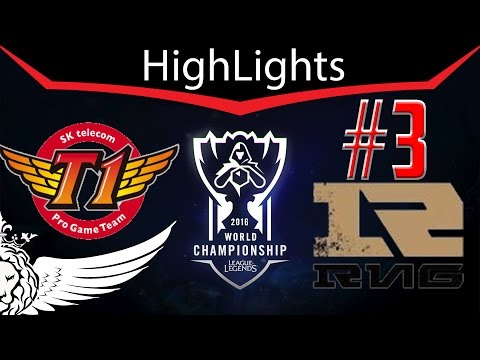 SKT vs RNG Quarterfinals Game #3 Highlights & Summary 2016 World Championship
