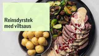 Video Block - Reinsdyrstek med viltsaus