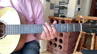 Creation incredible string band Robin Williamson guitar lesson cgcgcd