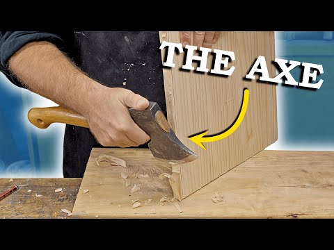 Beginner's Guide: Using an Axe in Hand Tool Woodworking