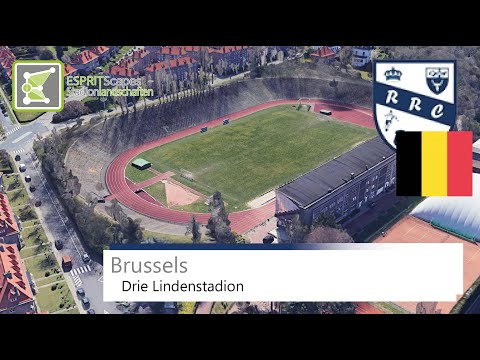 Drie Lindenstadion | RRC de Boitsfort | Google Earth 360° Rotation