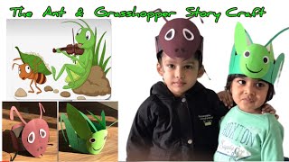 The Ant &amp; Grasshopper Storytelling Prop || Ant Headband || Grasshopper Headband || storytelling Prop