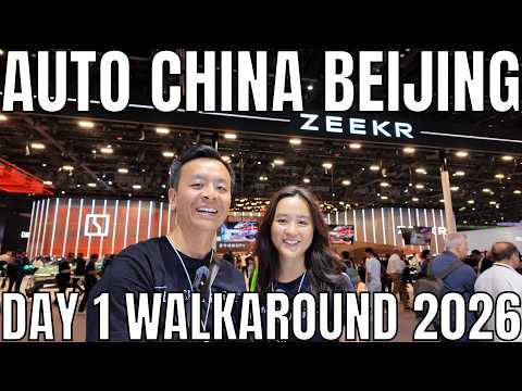 Thumbnail for Inside 2026 Auto China Beijing Day 1 Walkaround World Biggest Car Show by Zeekr