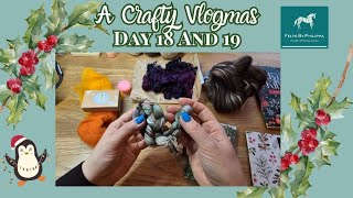 Vlogmas Days 18 AND 19 A trip to Edinburgh, Christmas markets and opening woolly advents