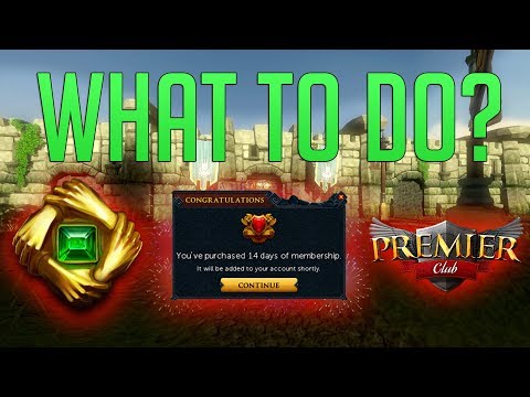 Things to do BEFORE & AFTER buying Membership in Runescape 3