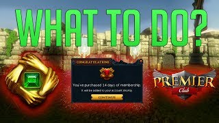 Things to do BEFORE & AFTER buying Membership in Runescape 3