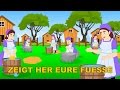 Zeigt her eure Füsse | Kinderlieder deutsch 