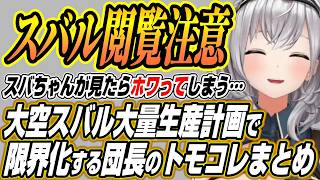 【ホロライブ切り抜き/白銀ノエル】大空スバル大量生産計画で限界化するノエル団長のトモコレここ好きまとめ