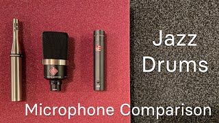 Video thumbnail for Jazz Drums Microphone Comparison – Neumann, Earthworks, sE, Audio Technica, Shure, AKG by Michael D'Angelo