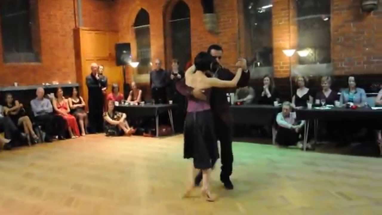 ROBERTO LEIVA & MARICEL GOMEZ PERFORMANCE AT READING TANGO CLUB APRIL 2015