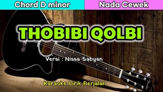 Download lagu THOBIBI QOLBI (NISSA SABYAN) - KARAOKE LIRIK BERJALAN mp3