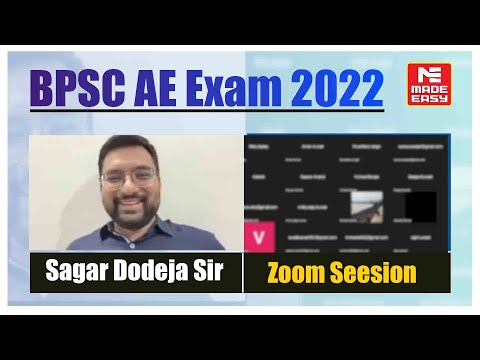 BPSC AE Exam 2022 | Paper Discussion and Cut-off Analysis | By: Sagar Dodeja Sir , MADE EASY Faculty