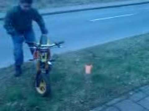 alex pocket bike unfall