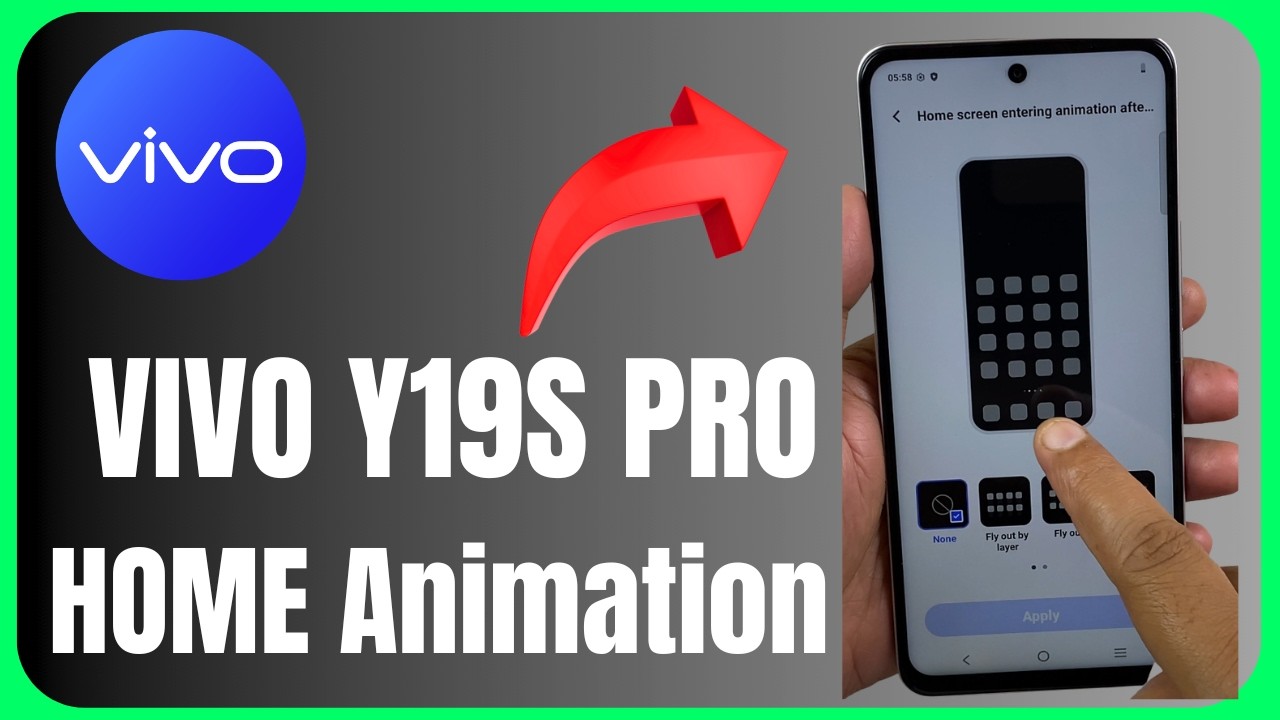 ✨ Vivo Y19s Pro Home Screen Entering Animation 😱📱 | Customize App Opening Effects 🔥