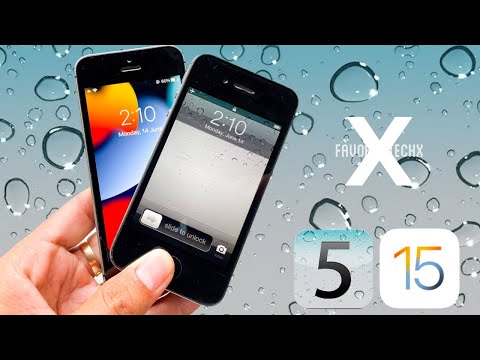 iOS 15 vs iOS 5 😉