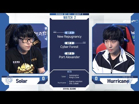 [2019 GSL S2] Ro.32 Group C Match2 Solar vs Hurricane
