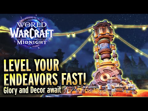 How to Level Endeavors (And Your House) Fast - WoW Housing Guide