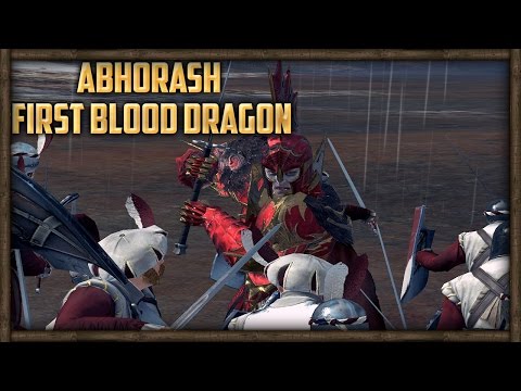 ABHORASH, FIRST BLOOD DRAGON - Total War: Warhammer Mod Review | SurrealBeliefs