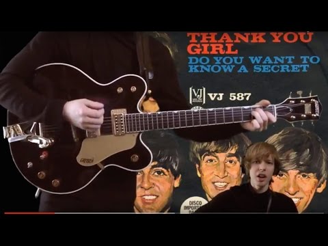 Do You Want To Know a Secret - The Beatles - Studio Cover - Bass, Guitar, Drums and Vocals Video
