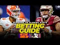 No. 4 Clemson at Florida State Betting Preview: Free Picks, Props, Best Bets | CBS Sports HQ