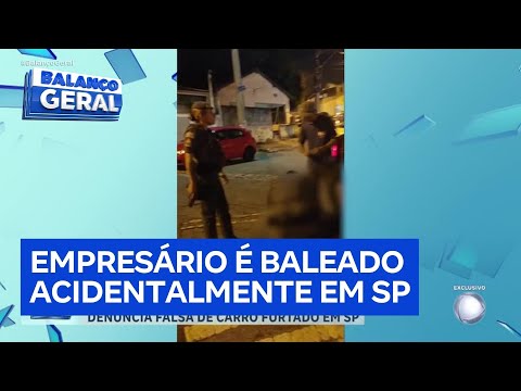 Businessman shot in the neck by police during street stop in Jundiaí (SP)