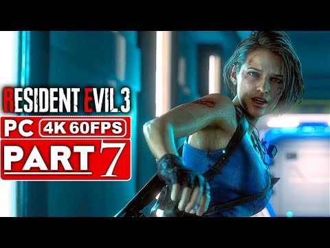 RESIDENT EVIL 3 REMAKE Gameplay Walkthrough Part 7 [4K 60FPS PC] - No Commentary
