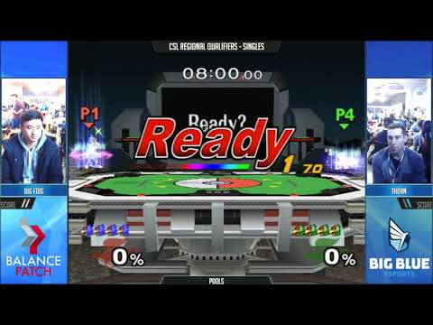 CSL NE Melee Finals 2018 - BigFoig (Blue Falco) vs. th0rn (Green Falco) - SSBM Pools