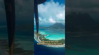 The most beautiful airport i the world #borabora #conradboraboranui #frenchpolynesia