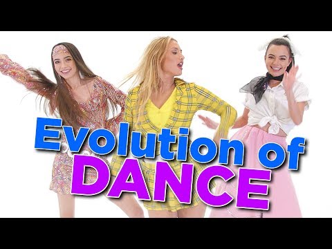 Evolution of Dance Challenge with Montana Tucker - Merrell Twins