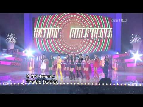 HD   110511   Girls  Generation   SNSD   Hoot   TV Input Event KBS 2011 World Public TV