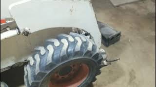Adjusting Wheel Creep on Bobcat 843 Dirt Diggler