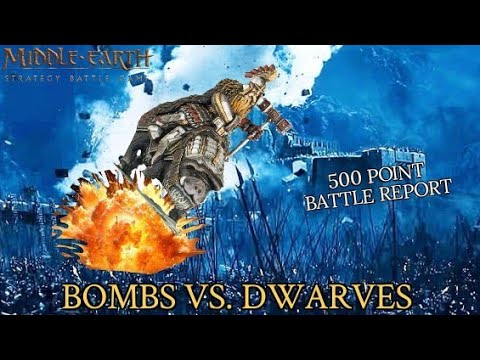 Assault Upon Helm's Deep Vs. Iron Hills!! 500 point Battle Report! Better Camera!