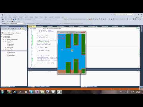 Flappy clone for DirectX 11.1 course
