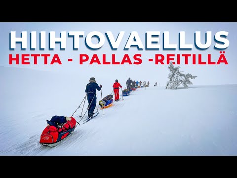 Kuuden päivän hiihtovaellus Hetta-Pallas -reitillä | Eräopaskoulun vaativa vaellus